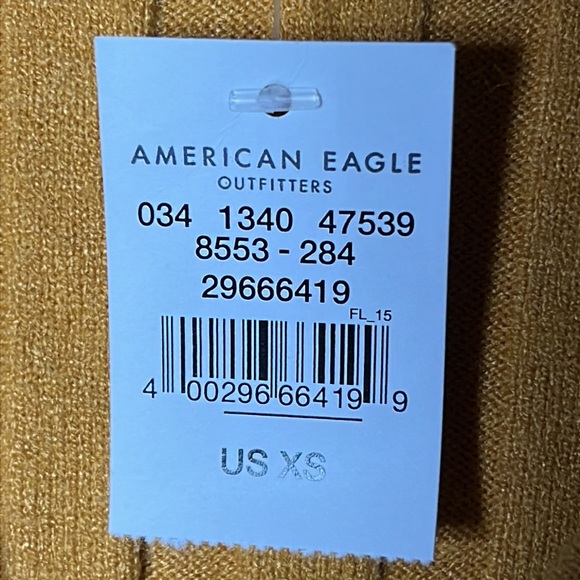 American eagle button front ribbed cardigan size XS - Picture 3 of 6